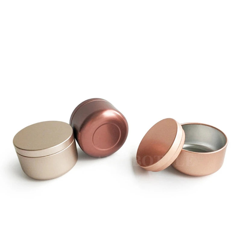 Wholesale 50ml Tea Can 53*37mm Coffee Powder Candle Sealed Aluminum Can Small Tea Can Aluminum Box Wholesale