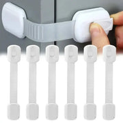 3/5/10Pcs/Lot Child Lock Protection of Children Baby Drawer Anti-opening Cabinet Door Refrigerator Anti-pinch Safety Lock Buckle - Daisan Mart