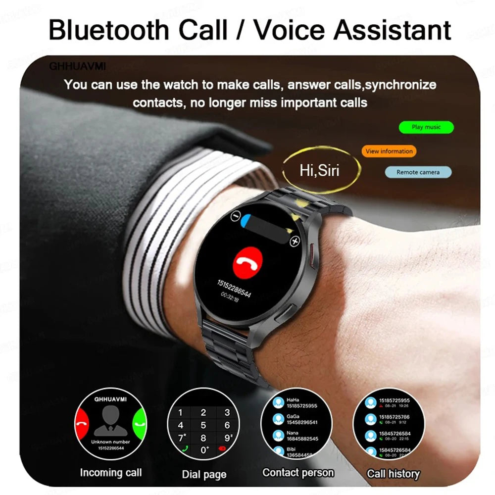Smart Watch Pro 2025 - Bluetooth Calling, Health Measurement