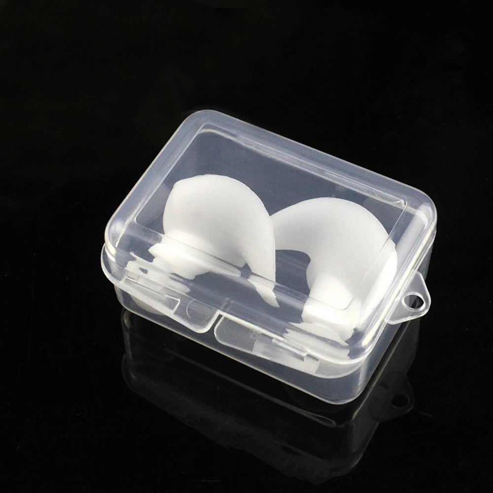 Nút tai silicone chống nước mềm mại tiện lợi bơi lội - Daisan Mart
