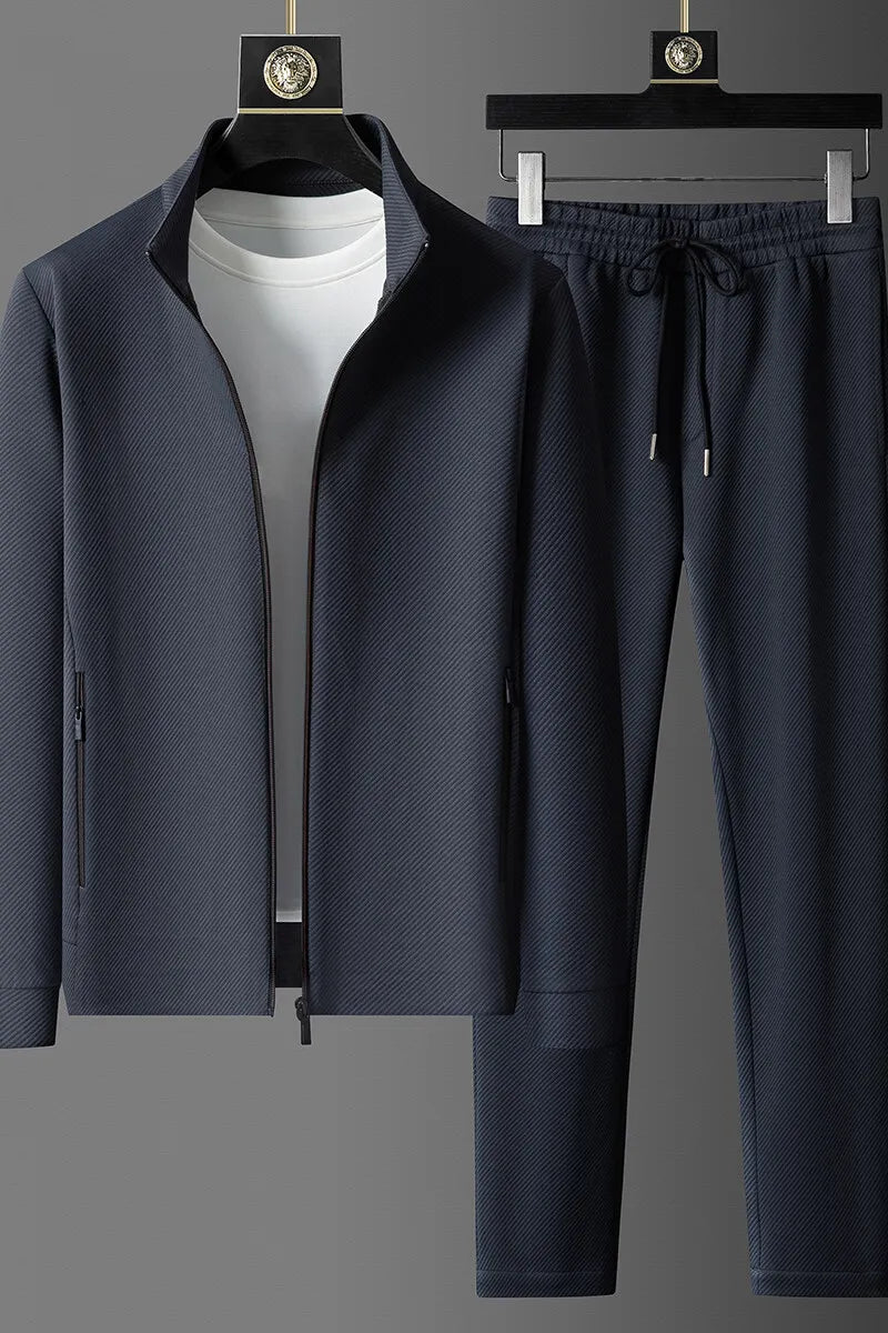 Men's Spring 2024 Fashion Jacket &amp; Pants Set M-5XL