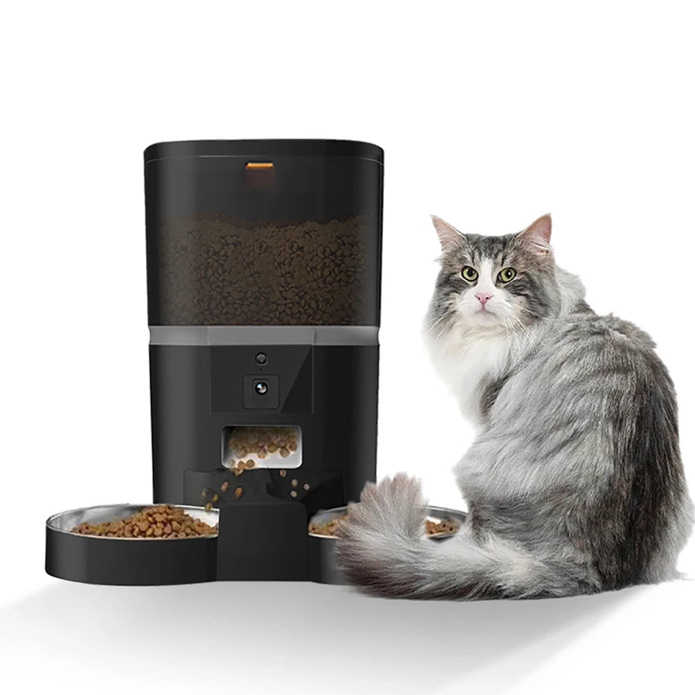 4L Automatic Pet Feeder with Camera &amp; App