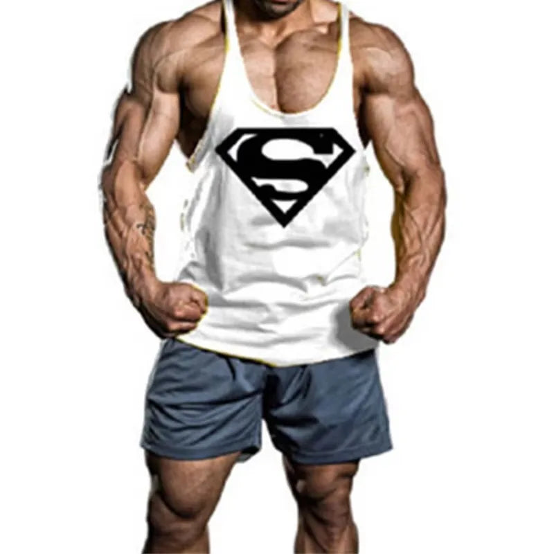 Áo Tank Nam Tập Gym Thể Thao In Họa Tiết Thời Trang - Daisan Mart
