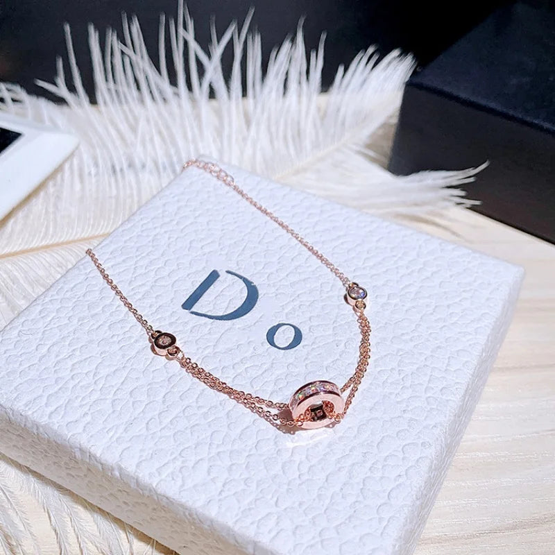 IFYOUOO Women's Bracelet Sparkling Luxury Diamond