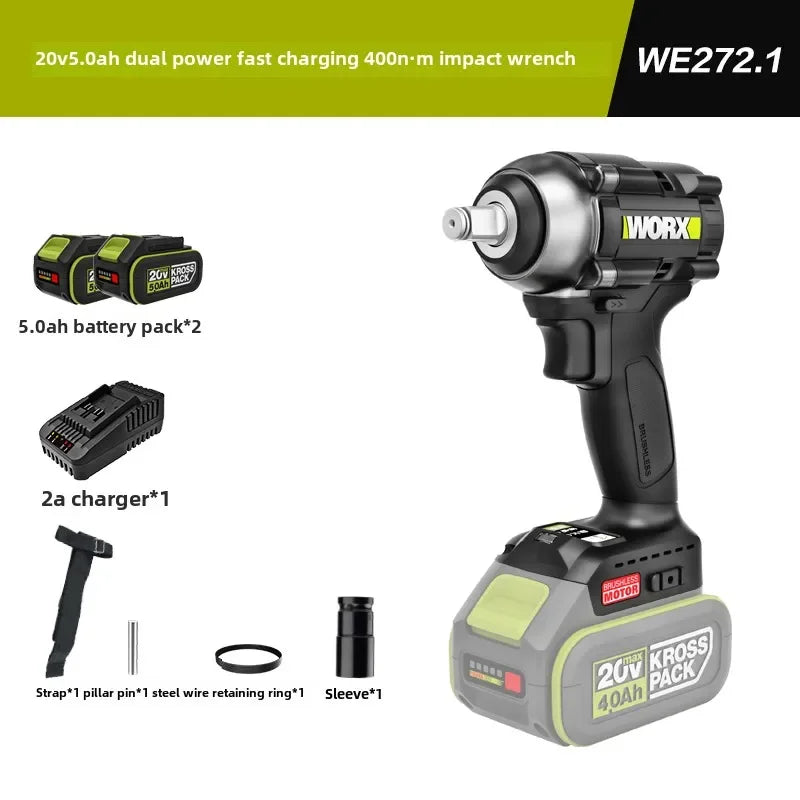 Máy vặn ốc điện không chổi than WE272 lực mạnh - Daisan Mart