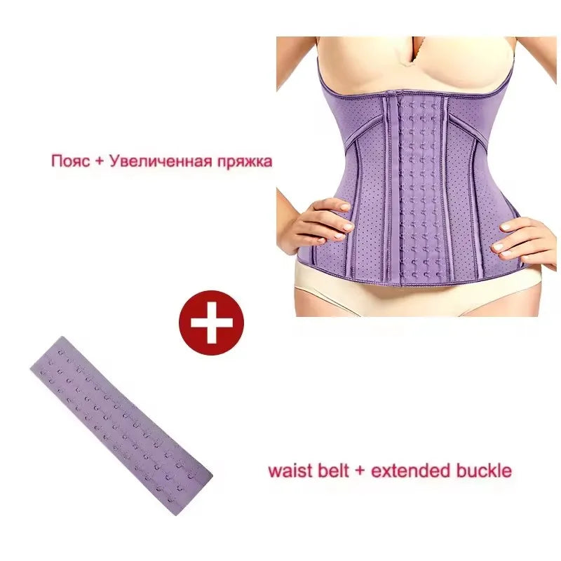 Áo Nịt Bụng Cao Cấp 5XS-4XS 25 Xương Thép Fajas Latex - Daisan Mart