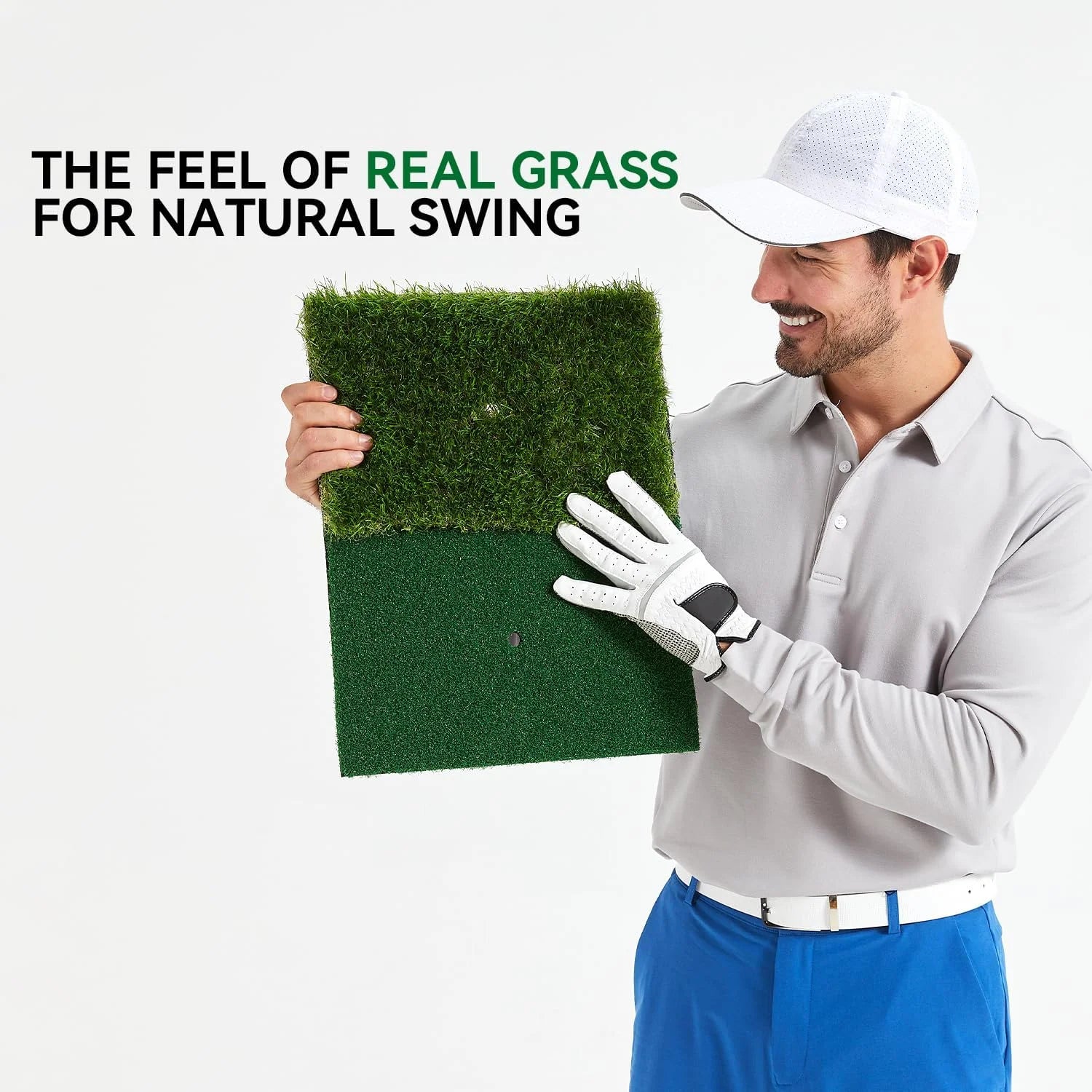Artificial Golf Practice Mat - Convenient for Swing &amp; Chipping Practice