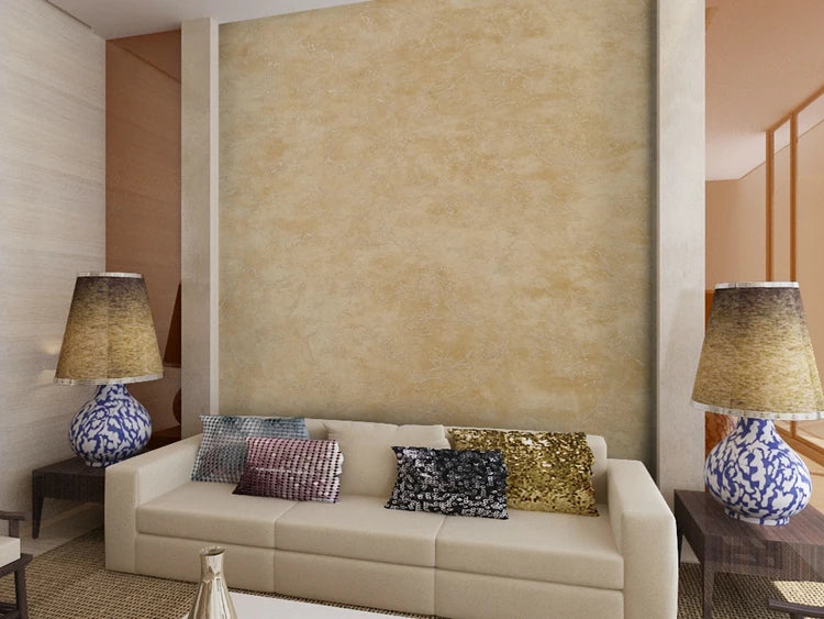 Bronzing Non-Woven Fabric Cement Wallpaper