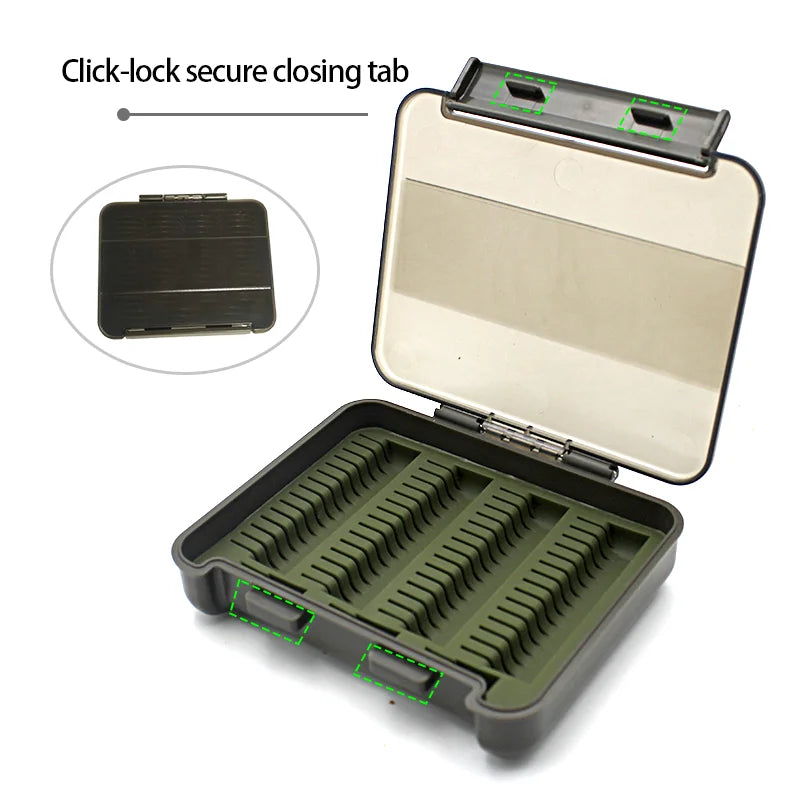 Carp Fishing Hook Storage Box for PTFE Coated Hooks Carp Fishing Accessories Tackle Box Equipment