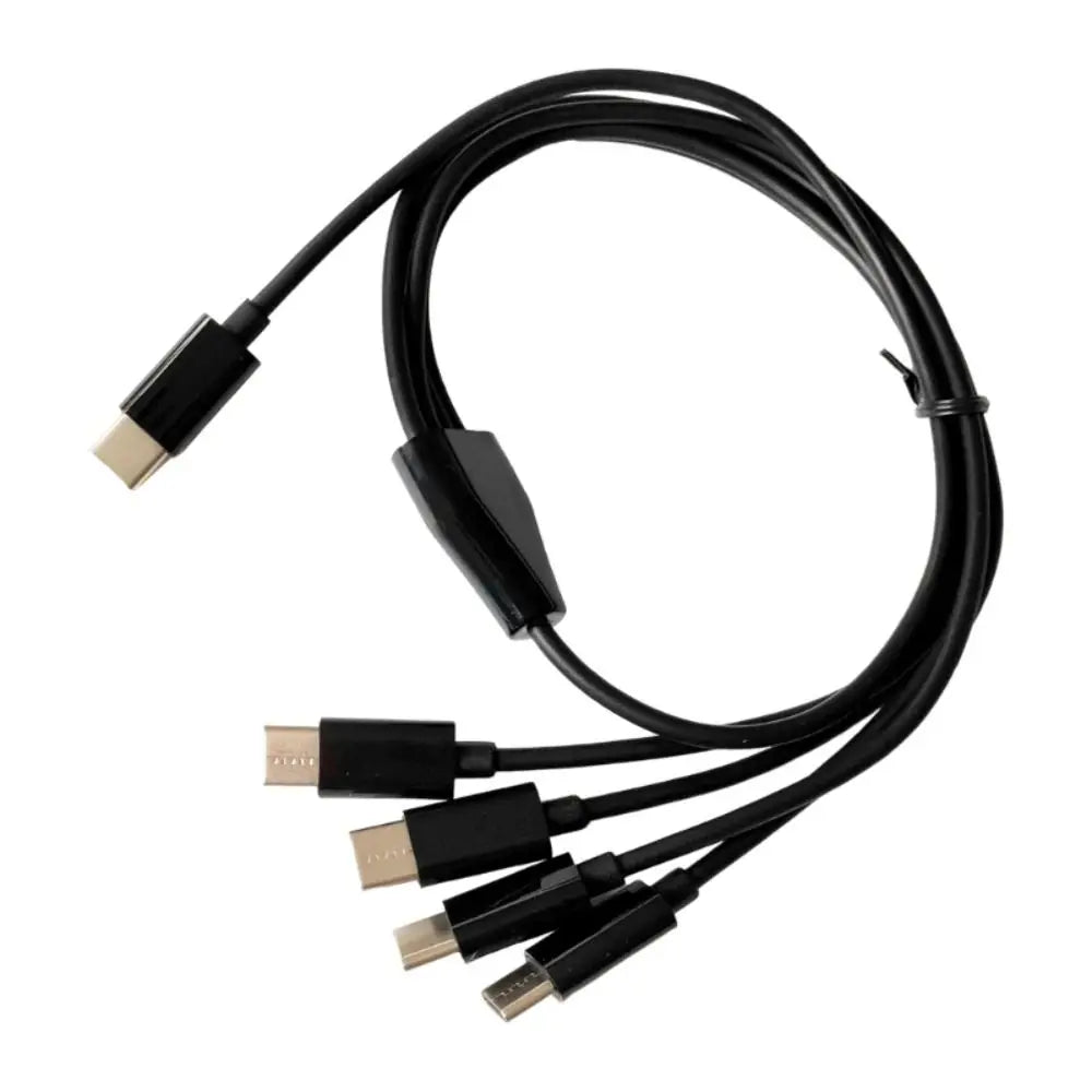 Cáp Sạc Đa Năng 4in1 Type-C Ra 4 Đầu USB Tiện Dụng - Daisan Mart