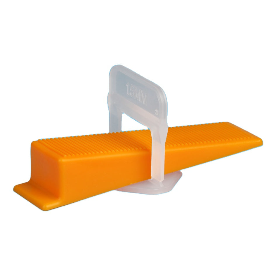 Advanced tile positioning and leveling solution for large format and porcelain tiles 