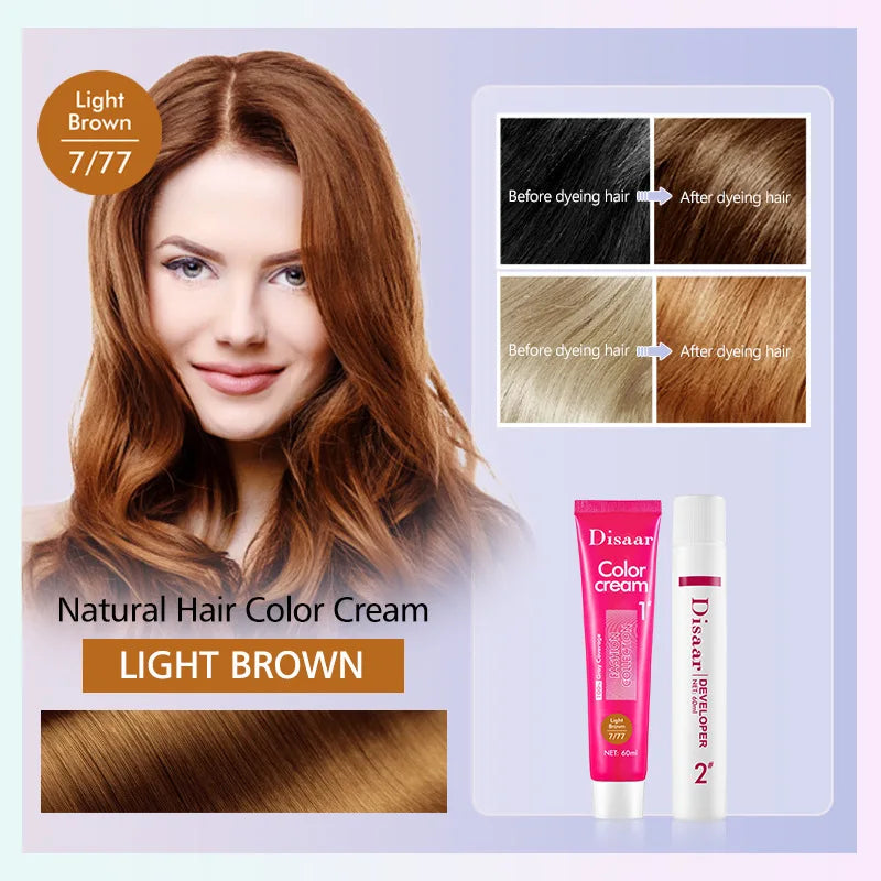 Thuốc Nhuộm Tóc Thảo Dược Nhanh Bền Nhiều Màu Unisex - Daisan Mart
