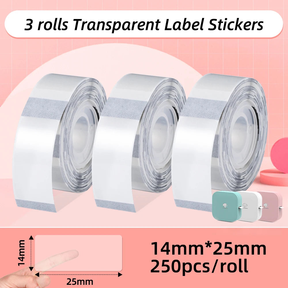 Phomemo Q30 Label Printer Mini Printer Pocket Thermal Label Maker Wireless Sticker Pocket Portable Printer Various Label Paper - Daisan Mart