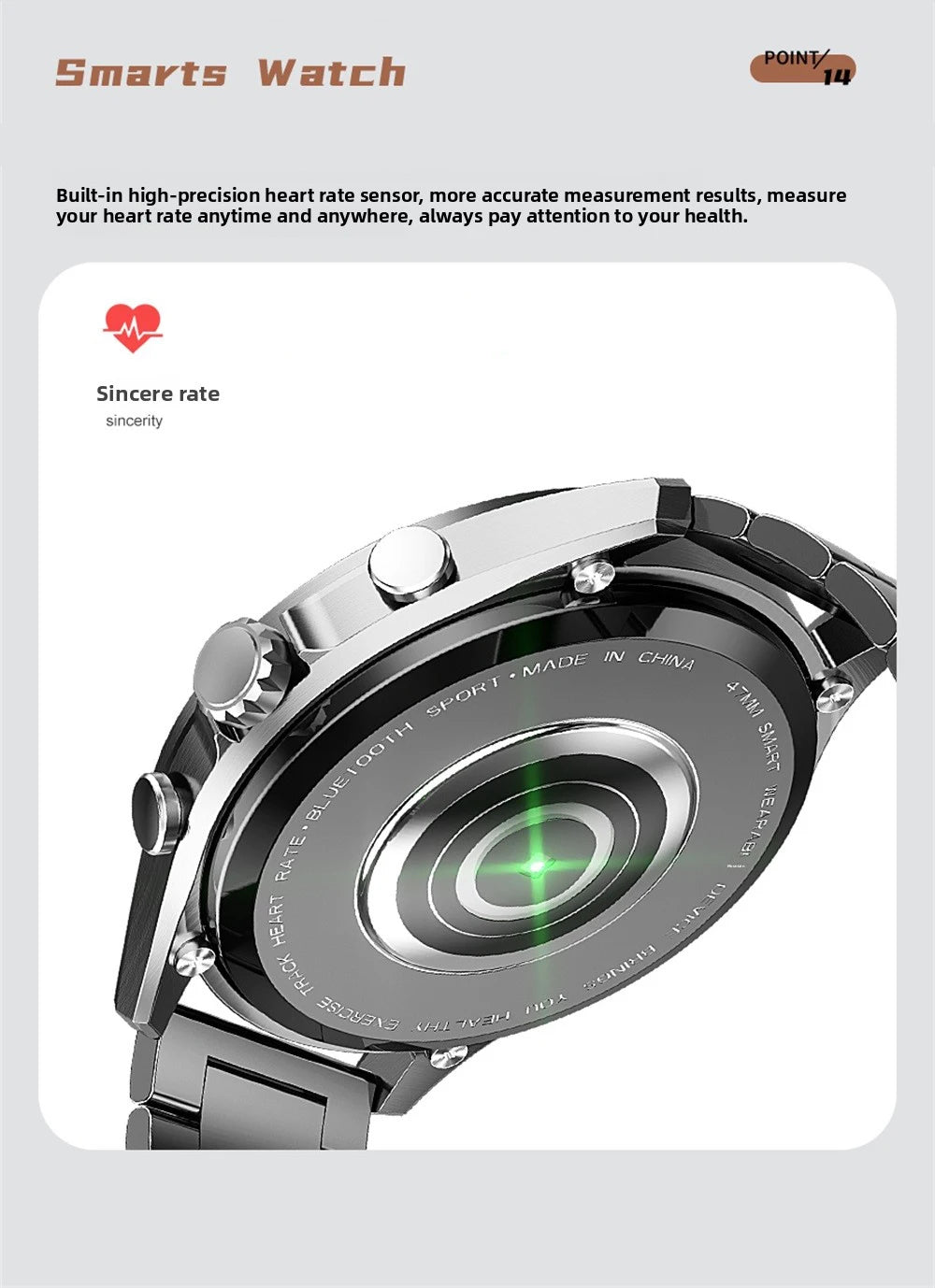 Đồng Hồ Thông Minh 1.45 Thể Thao, Gọi Bluetooth, NFC