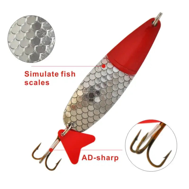 Mồi Câu Cá Kim Loại ORJD - Lưỡi Câu Đồng Chống Gỉ