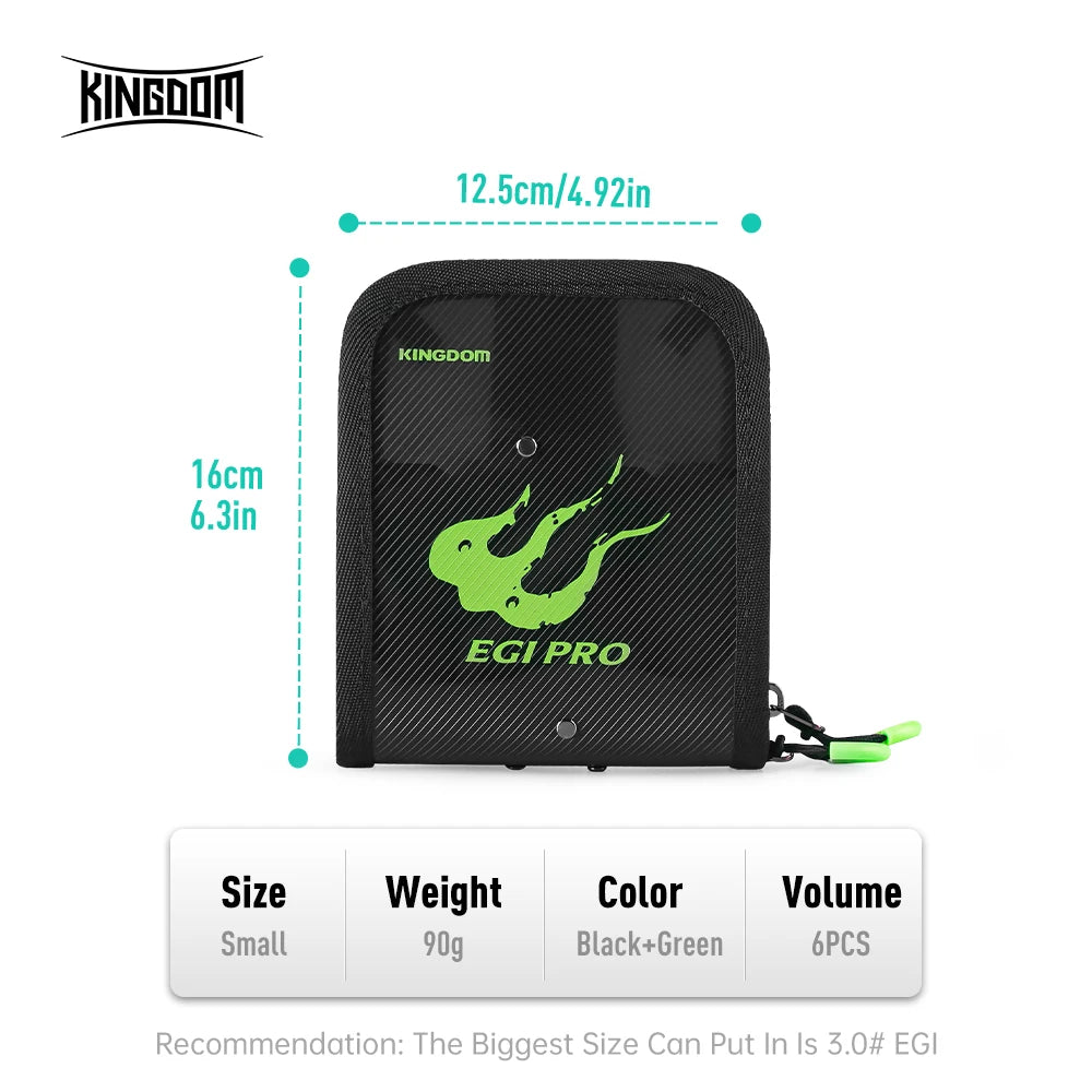 Túi Cần Câu Đựng Mồi Câu Mực & Lure Cứng 6/12/40 Pcs