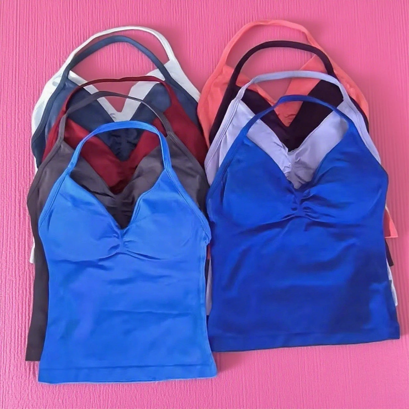 Áo Tập Yoga Nữ Dáng Sát Nách - Thoáng Khí & Co Giãn - Daisan Mart