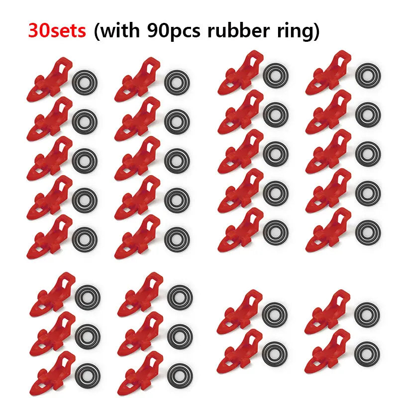 Bộ 20-30 Kẹp Giữ Mồi Cần Câu LINNHUE Chống Rối