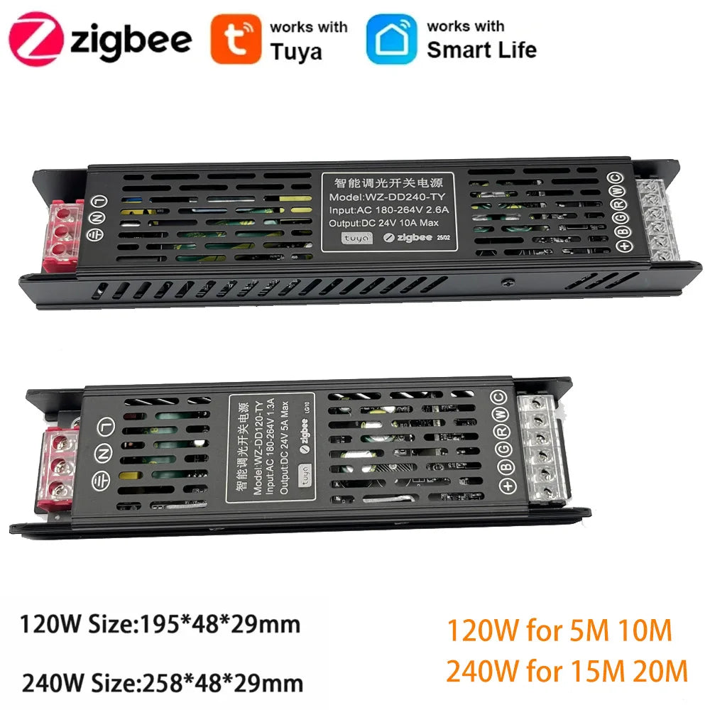Zigbee 3.0 5IN1 LED Strip Light Smart Brightness Adjustment