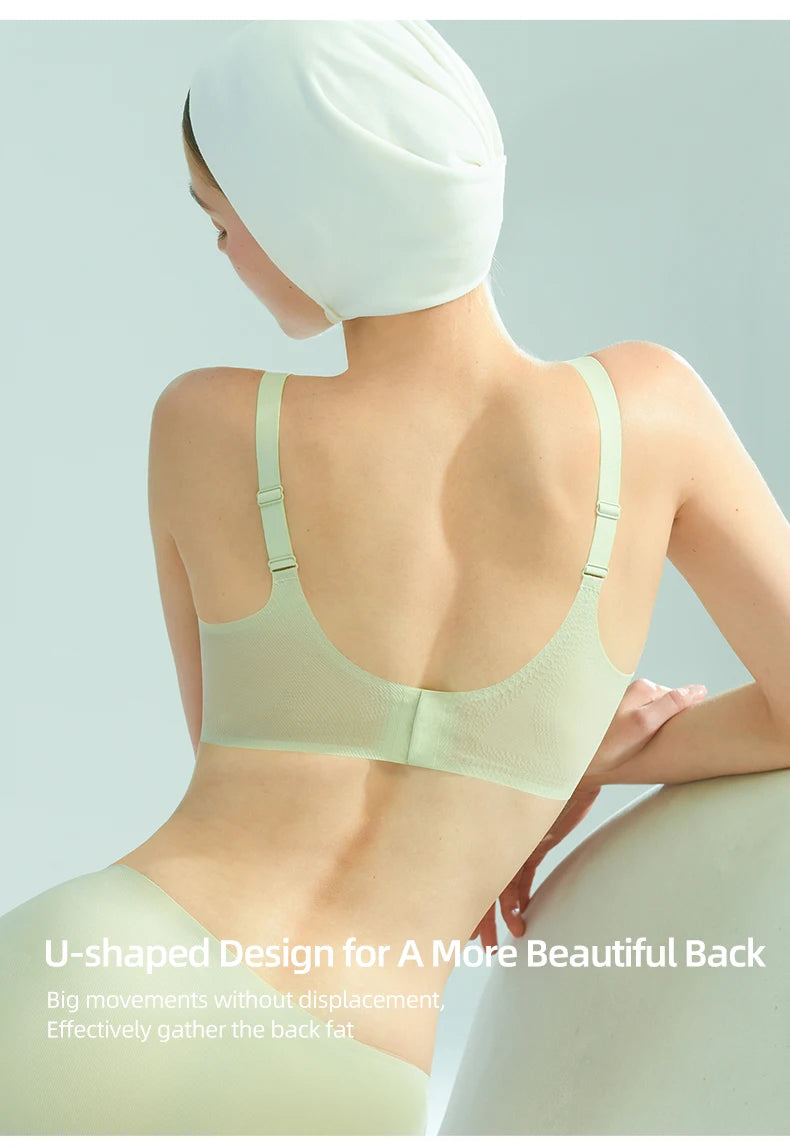 Sujiin Cool Smooth Wireless Support Bra MX159A