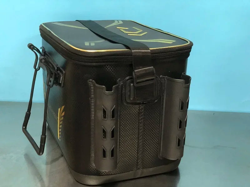 36cm 40cm 45cm Thicken EVA Live Fish Box Unfoldable Fishing Bait Tank Bucket Camping Outdoor Fishing Tackle Equipment