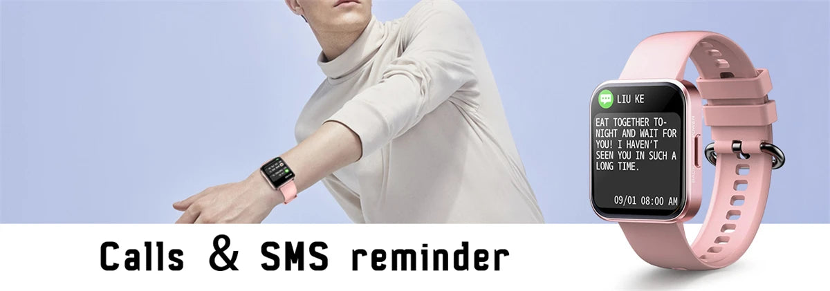 Multi-function Waterproof Smart Watch Health Tracker