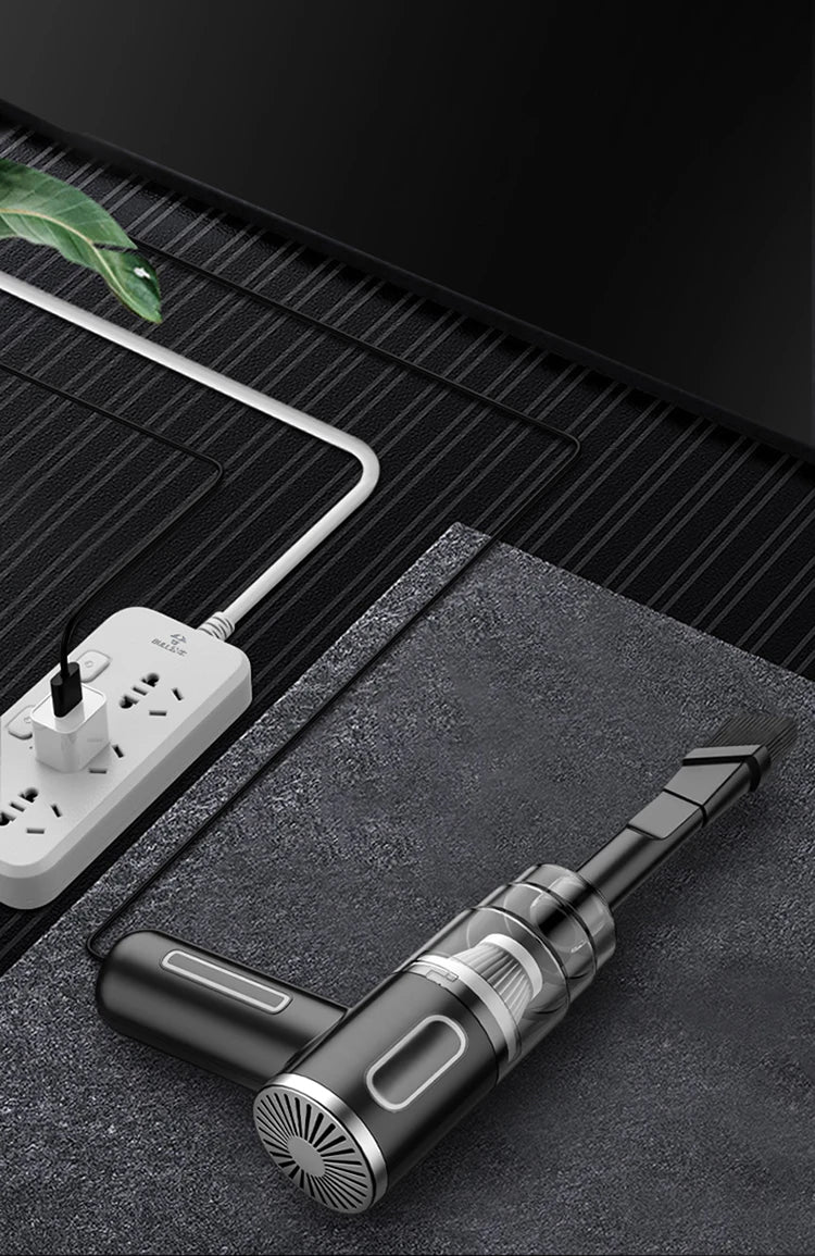 ABS Car Vacuum Cleaner Portable Powerful Wireless Vacuum Cleaner Home Carpet Cleaner Home Appliance Mini Cleaning Machine - Daisan Mart