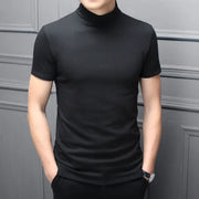 Men's Short Turtleneck Sweater, Bodycon, Youthful Fashion