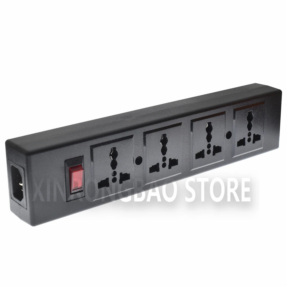 Ổ Cắm PDU 4 Lỗ Chuẩn IEC 320 Tủ Mạng 250V 13A C14 - Daisan Mart