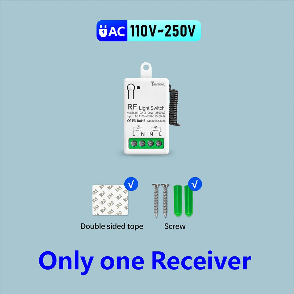 Công tắc RF thông minh 433Mhz cho LED