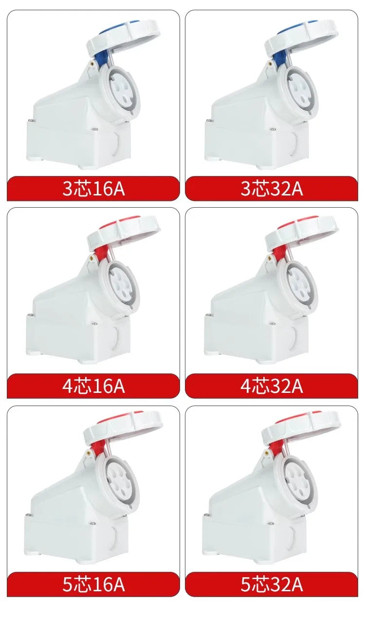 Đầu Nối Công Nghiệp Chống Nước IP67 - Nylon Chịu Nhiệt - Daisan Mart