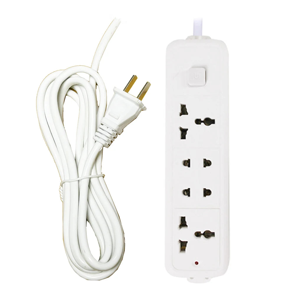 Ổ Cắm Đa Năng 3/4 Cổng USB EU/UK/US với Dây 2.5M