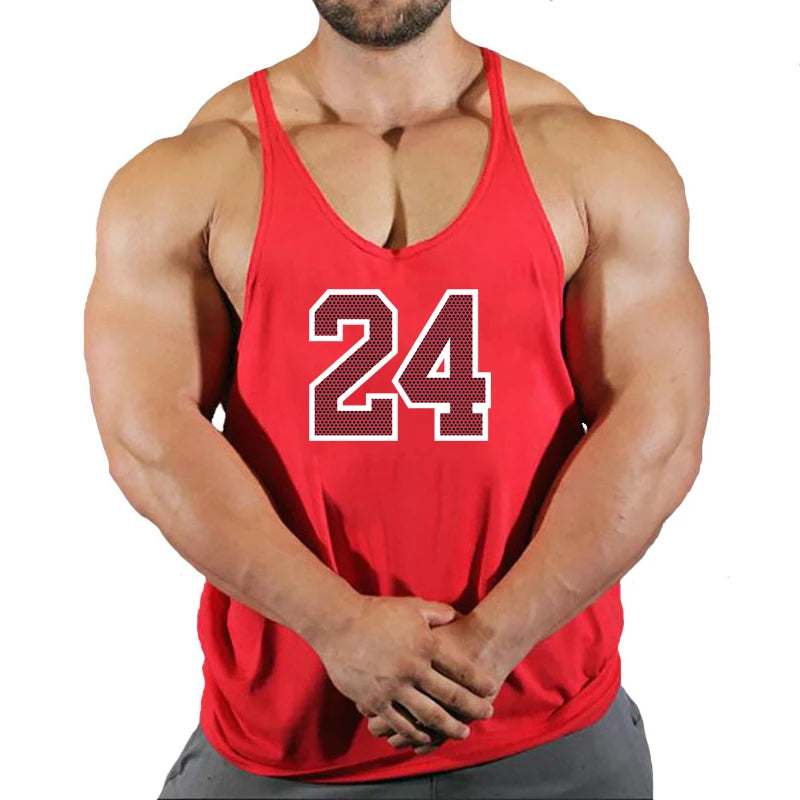 Men's Active Summer Sleeveless Gym Sports T-Shirt