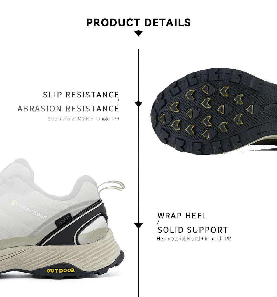 Giày Leo Núi Nam Baasploa Chống Trượt Kháng Nước