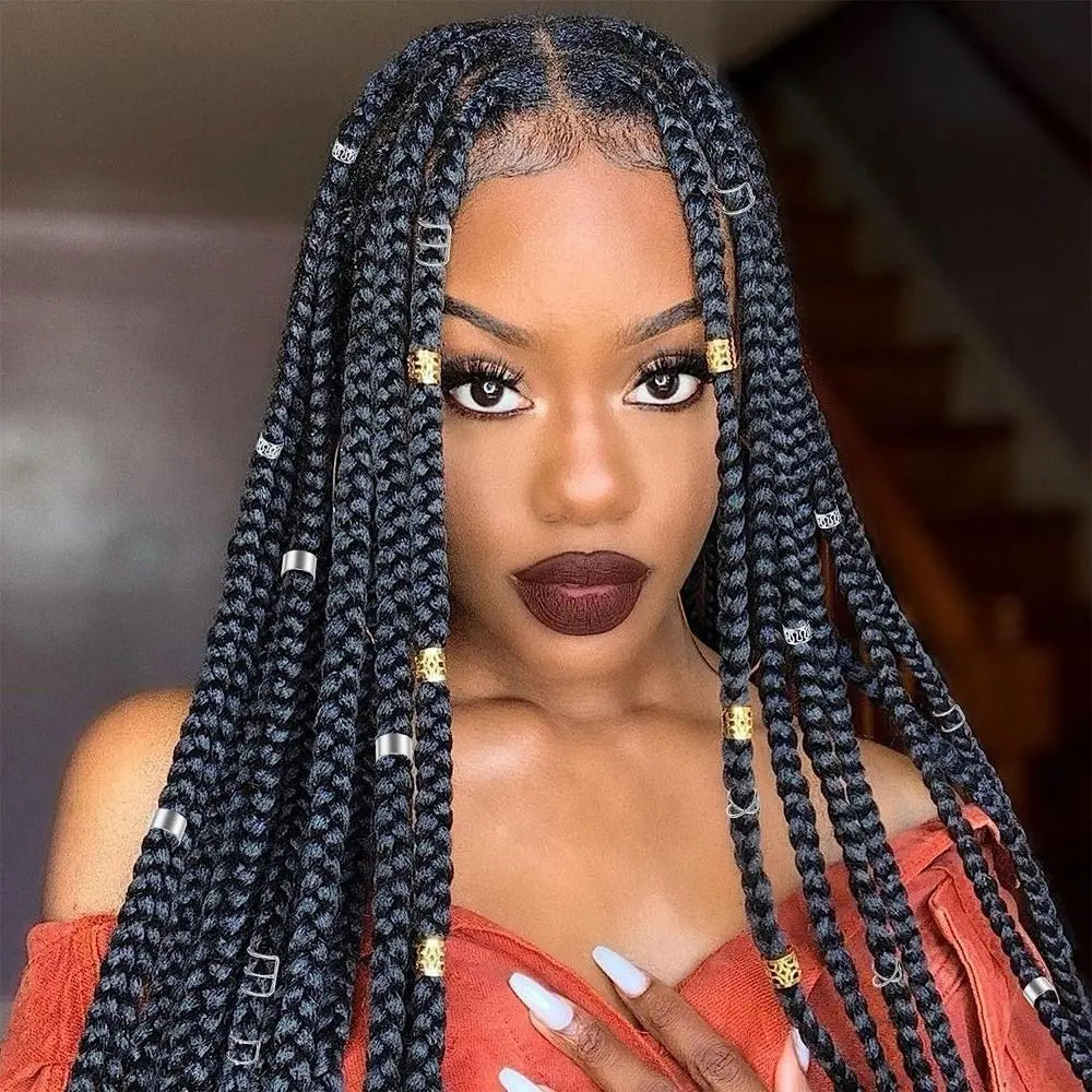 12-Piece Crystal Hair Clip - Non-Piercing Hair Jewelry