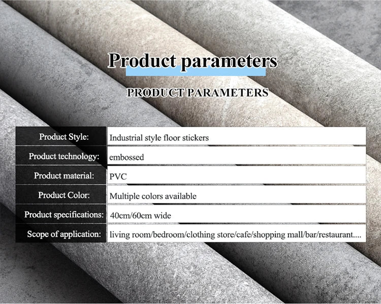 ###Miếng Dán Sàn PVC Chống Thấm Retro Đa Năng 50cm