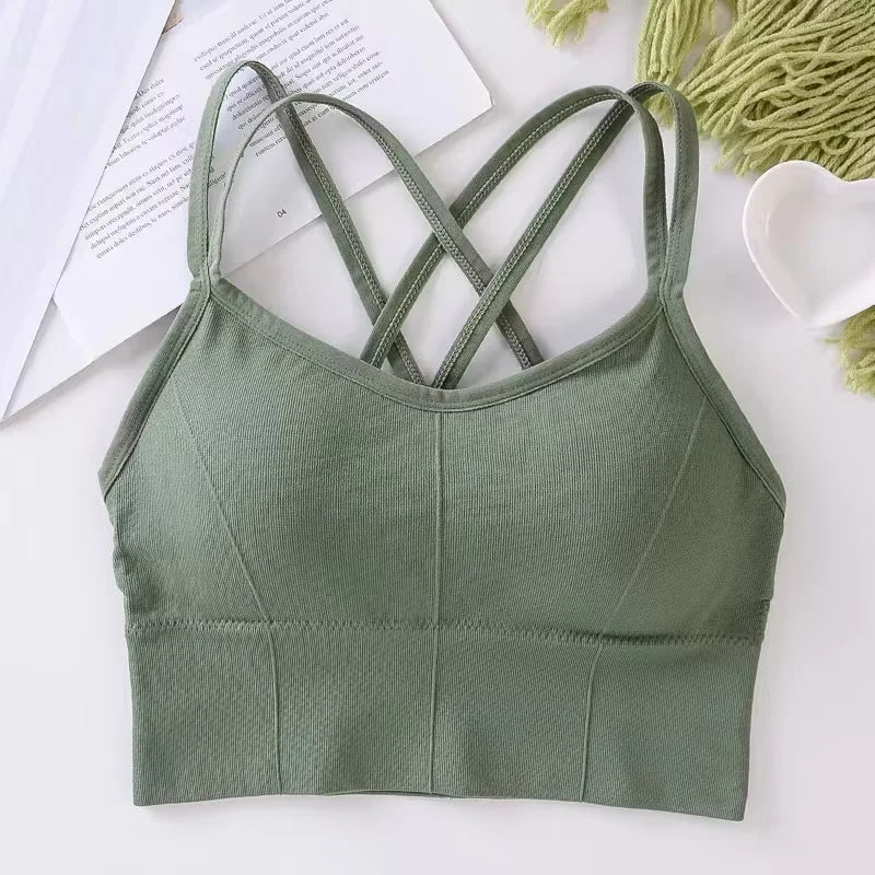 Áo Tập Nữ Đẹp: Thể Thao, Vắt Chéo, Nâng Đỡ, Thoáng Mát - Daisan Mart