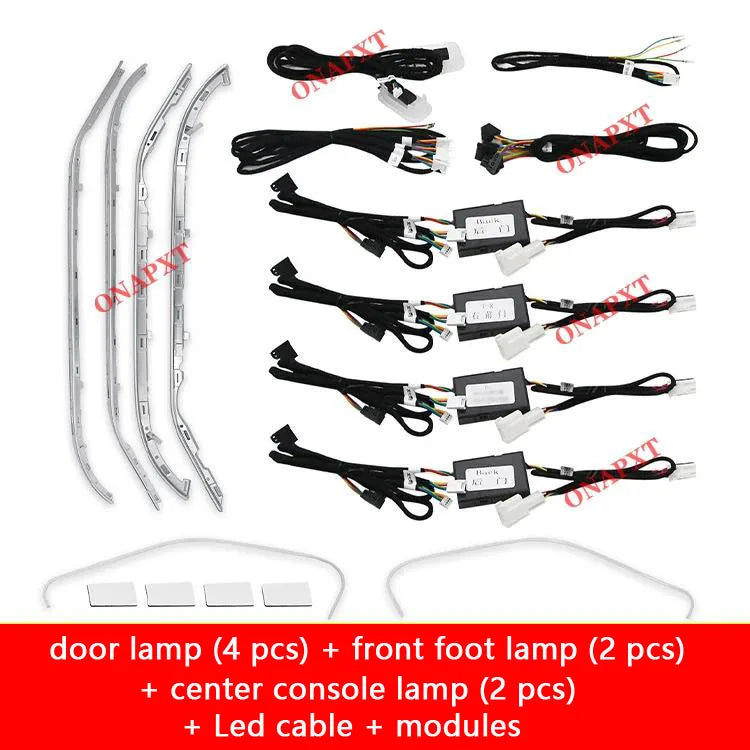 64 Color Neon LED Strip for Mercedes C/GLC Air Vents