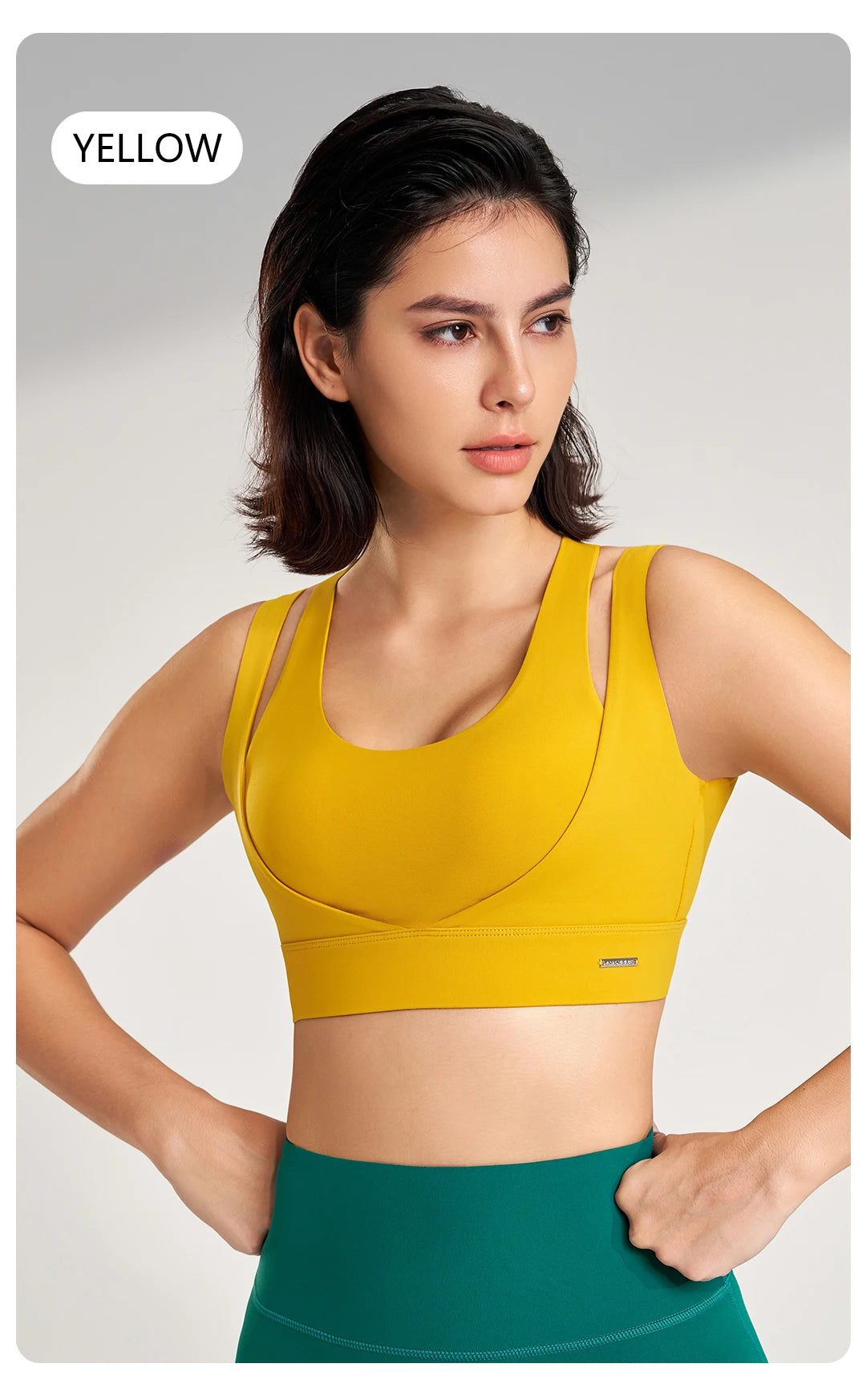 Sexy High Quality Elastic Sportswear Women's Workout Shirt