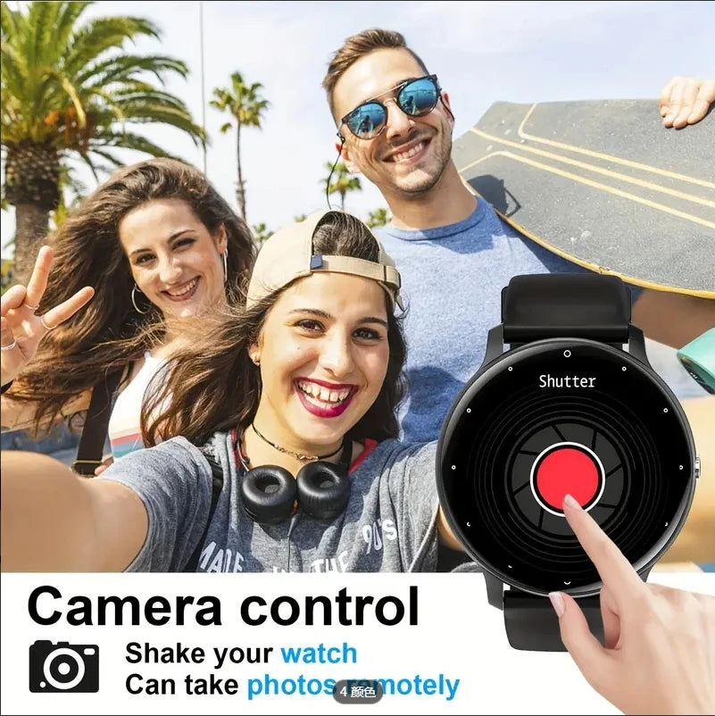 Đồng Hồ Thông Minh 2025 - Chống Nước, Thể Thao, Bluetooth