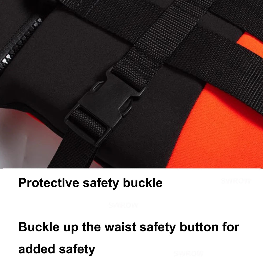 New Adults Neoprene Life Jackets Water Sport Floating Vest Kayak Ski Buoyancy Aid Sailing Boating Water Entertainment Project