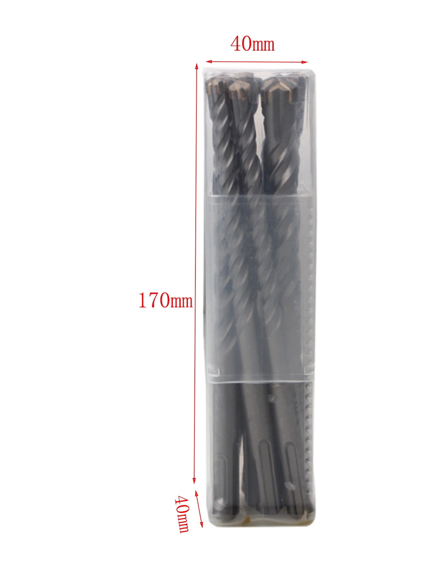 4/5/6/7/8/9pcs Cross Tip 160mm SDS Plus Drill Bit Set Electric Hammer Masonry Drill Bits for Masonry Concrete Rock Stone bits