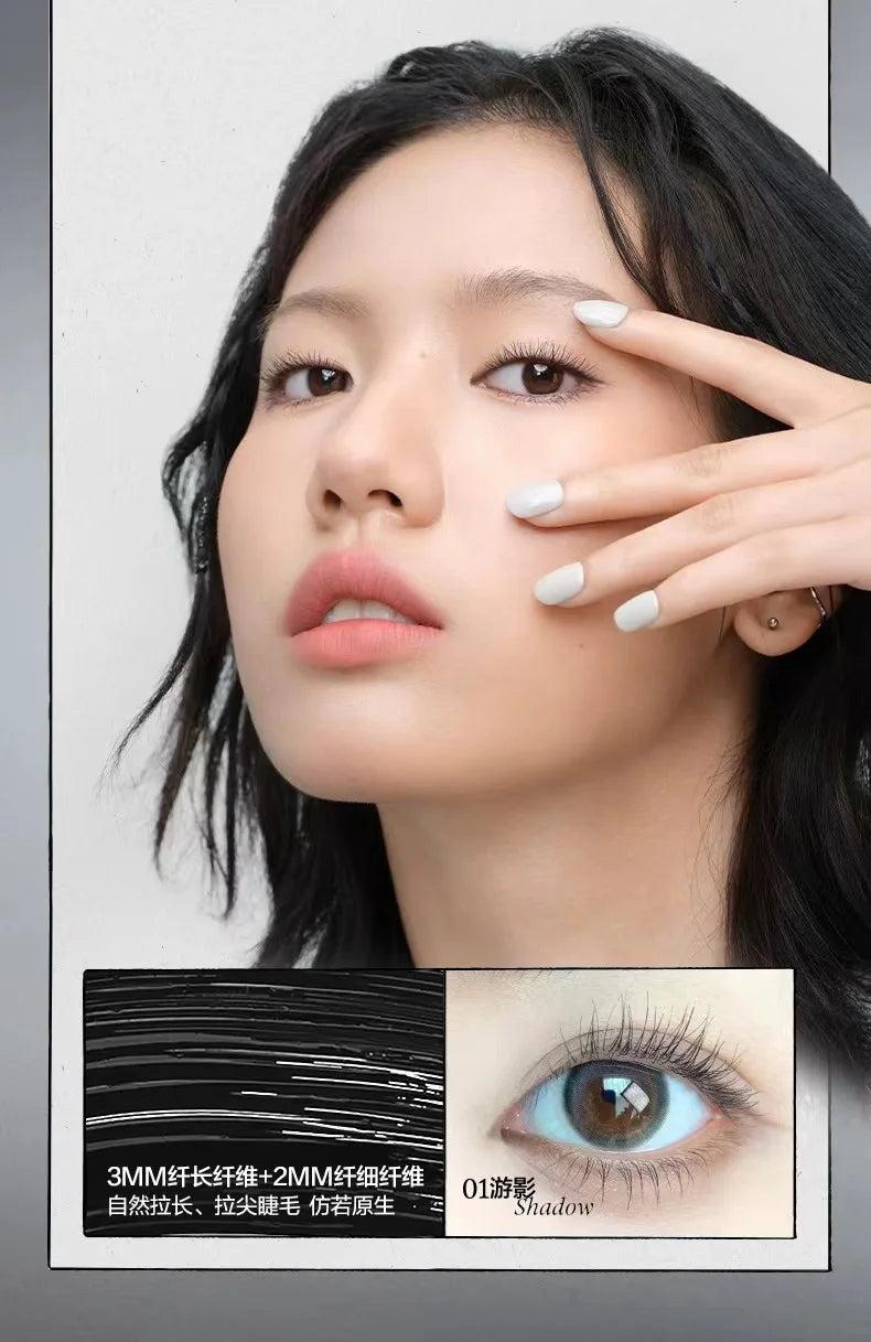 INSBAHA 3D Curling Mascara Natural Thick Waterproof