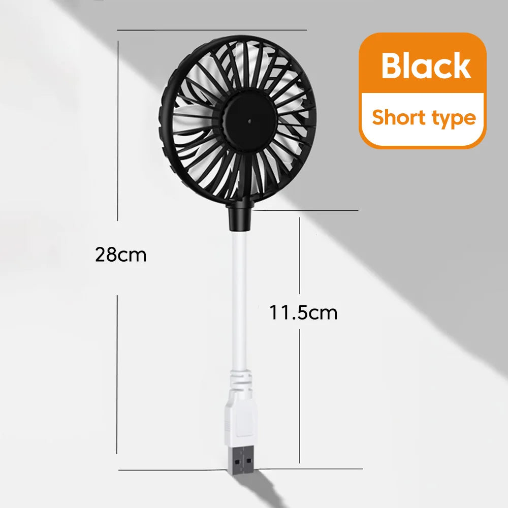 Portable Small Fan USB Fan Mini Silent Office Desk Fan For Summer Outdoors And Travel USB Cooling Fan Mini Play Plug Fans ﻿
