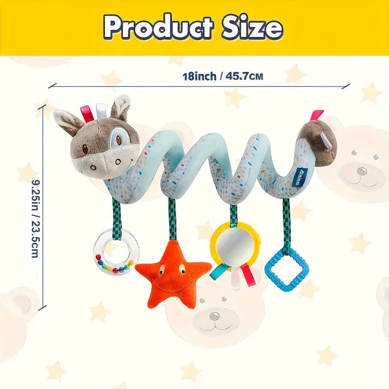 Baby Stroller &amp; Crib Hanging Toy - Soft Spiral