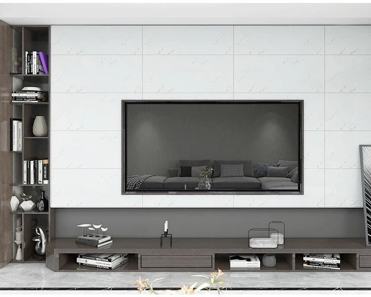 10/30PCS 30cmx60cm Bathroom Tile Waterproof Sticker Thick Self-adhesive Floor Sticker Marble PVC Indoor Wall Sticker