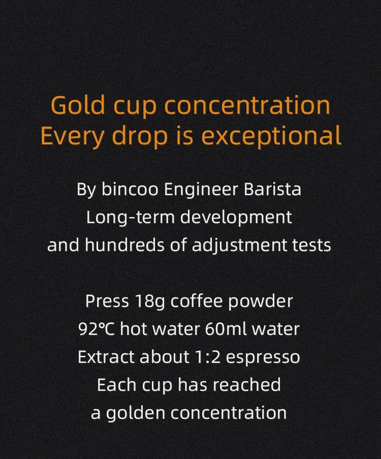 Bincoo Portable Electric Espresso Coffee Maker for Camping Wireless Heating Concentrated Extraction Coffee Machine Red Dot Award - Daisan Mart