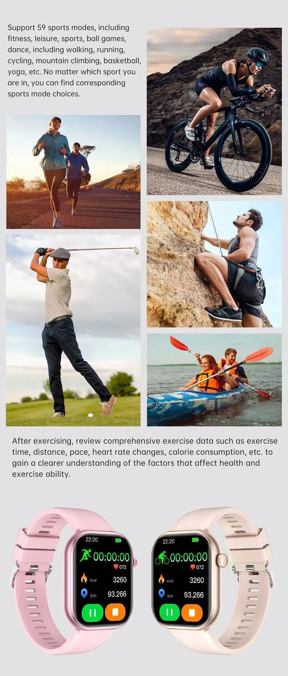 Đồng Hồ Thông Minh 10S AMOLED NFC GPS Chống Nước