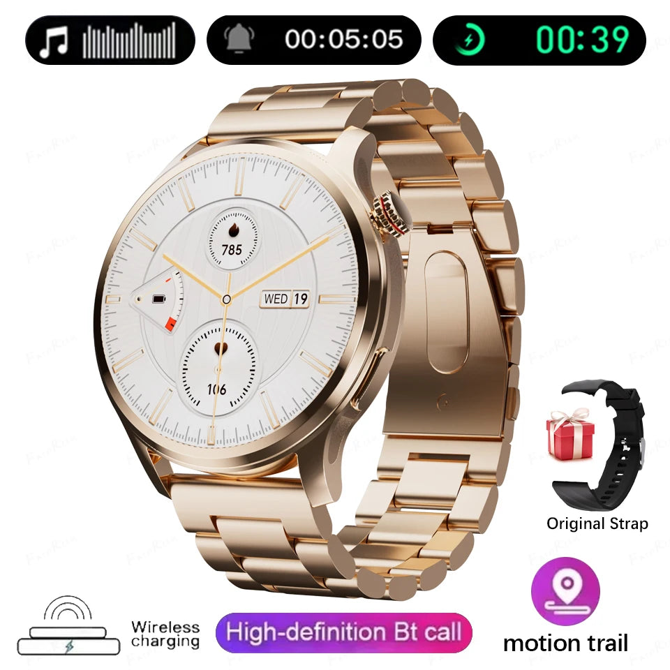 Đồng Hồ Thông Minh SK51: Màn Hình AMOLED, GPS, NFC