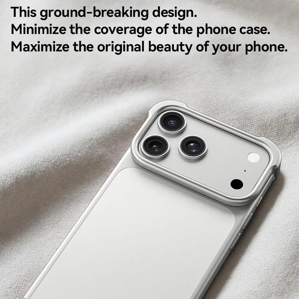 Aluminium Frame Metal Protective Case for iphone 17 Pro 17 Pro Max Strong Anti-Fall Heat Dissipation Metal Frame Casing - Daisan Mart